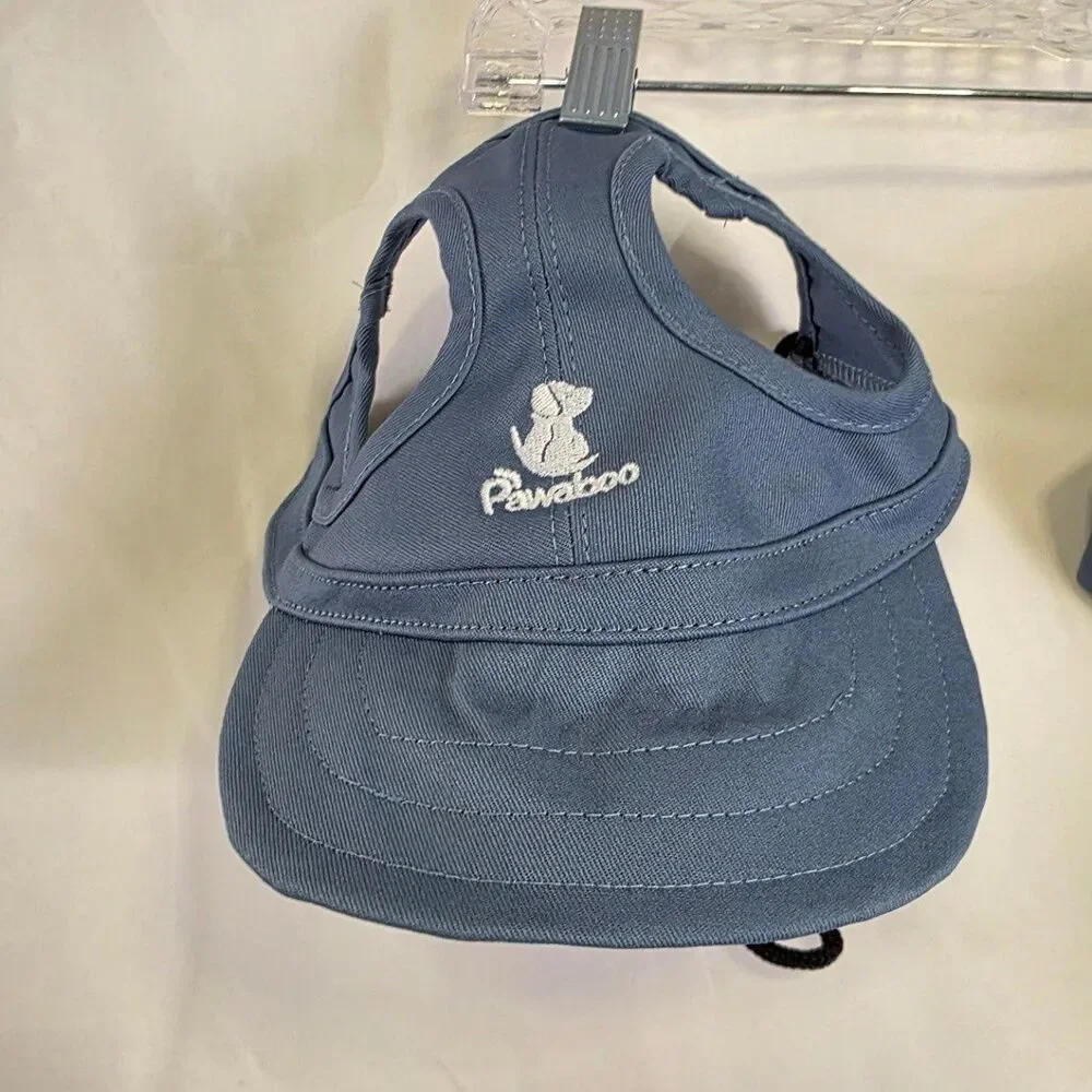 Pawaboo Blue Dog Baseball Hat Cap Size L Adjustable Ear Holes